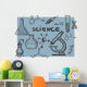 chemistry and science concepts Wall Decal