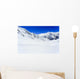 Winter Mountains Ski Run Wall Decal