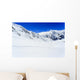 Winter Mountains Ski Run Wall Decal