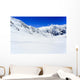 Winter Mountains Ski Run Wall Decal