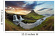 Iceland Landscape with Volcano