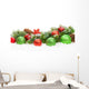 Christmas Decor and Snow