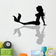Trucker Mermaid Wall Decal