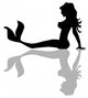 Trucker Mermaid Wall Decal