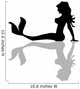 Trucker Mermaid Wall Decal