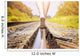 railroad rail feet Wall Mural