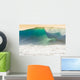 Waves breaking on the shore of Madeira Wall Mural