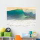 Waves breaking on the shore of Madeira Wall Mural