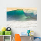 Waves breaking on the shore of Madeira Wall Mural