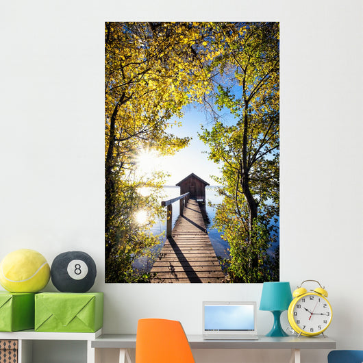 Old Wooden Boathouse