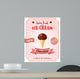 Chocolate ice cream Wall Decal