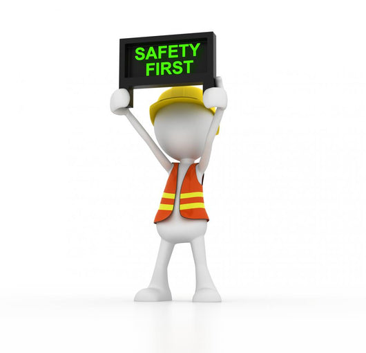 Safety First Wall Decal
