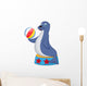 Cute circus seal playing a ball Wall Decal