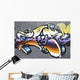 Urban graffiti in Lisbon Portugal Wall Mural