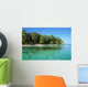 Pristine Caribbean island in Panama Wall Mural
