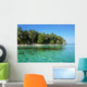Pristine Caribbean island in Panama Wall Mural