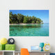 Pristine Caribbean island in Panama Wall Mural