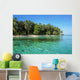 Pristine Caribbean island in Panama Wall Mural