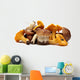 Wild Foraged Mushroom Wall Decal