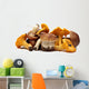 Wild Foraged Mushroom Wall Decal