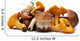 Wild Foraged Mushroom Wall Decal