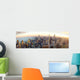 Aerial Chicago Sunset Wall Mural