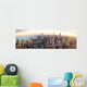 Aerial Chicago Sunset Wall Mural