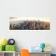 Aerial Chicago Sunset Wall Mural