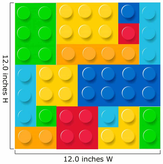 Lego Blocks Pattern Vector