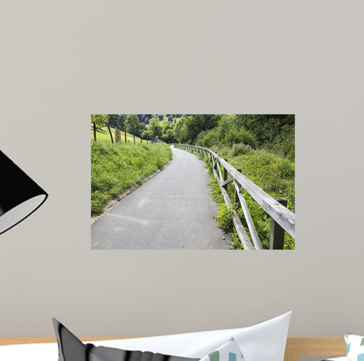 Pedestrian Path Surrounded