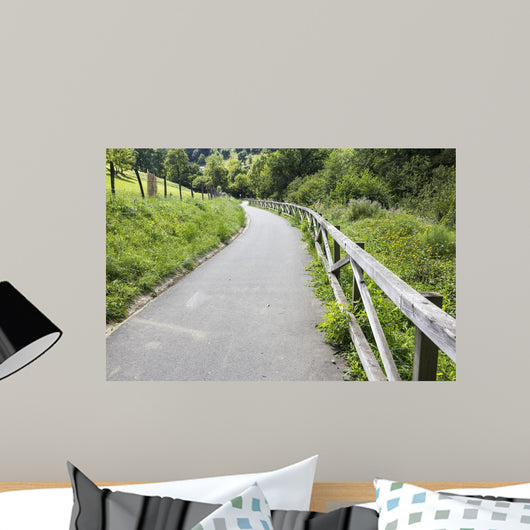 Pedestrian Path Surrounded