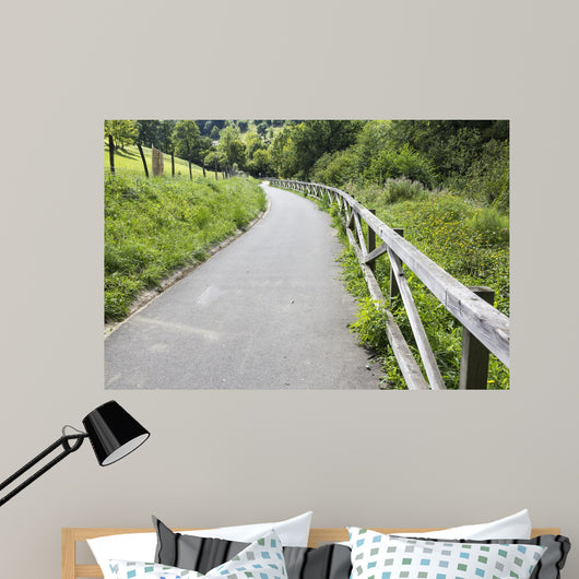 Pedestrian Path Surrounded