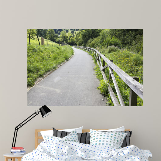 Pedestrian Path Surrounded