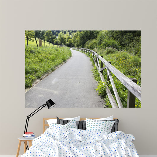 Pedestrian Path Surrounded