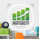 profit design Wall Decal