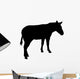 Donkey Animal Silhouette Wall Decal