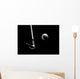Golf Club Hitting a Golf Ball Wall Mural