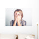 shy boy Wall Mural