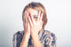 shy boy Wall Mural