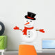 Snowman Wall Decal