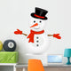 Snowman Wall Decal
