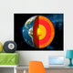 Earth core Wall Mural