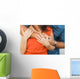 Couple Hugging Wall Mural