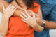 Couple Hugging Wall Mural