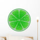 Lime Cutout Wall Mural
