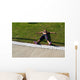 tired runner Wall Mural