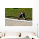 tired runner Wall Mural