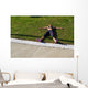 tired runner Wall Mural