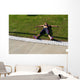 tired runner Wall Mural
