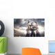 American football players in action on stadium Wall Mural